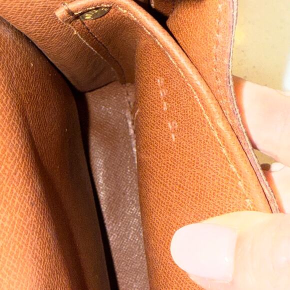 Louis Vuitton LV Cartouchiere GM Crossbody Shoulder Bag Brown Monogram - Picture 15 of 15